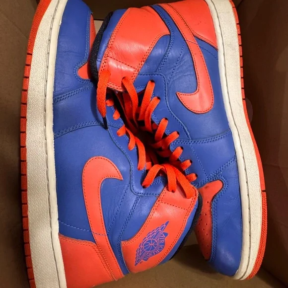 Jordan Sneakers - Blue and Orange - Picture 16 of 16